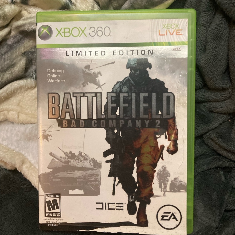 BATTLEFIELD Bad company 2, limited edition, XBOX 360, XBOX live